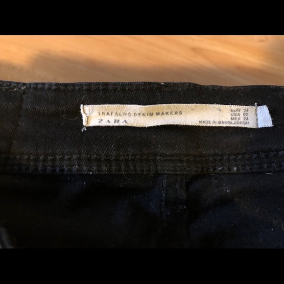 Zara  Black stretchy jeans - Picture 2 of 5